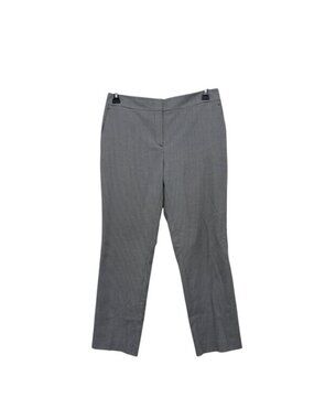 Ann Taylor Factory Womens Black Houndstooth Business Casual Dress Pants Size 6
